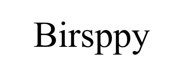 BIRSPPY - Wang, Ping Trademark Registration